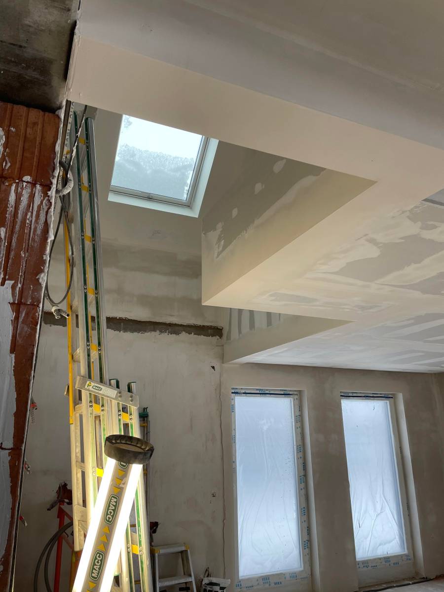 Travaux d’isolation des murs et de plâtrerie dans la périphérie de Strasbourg