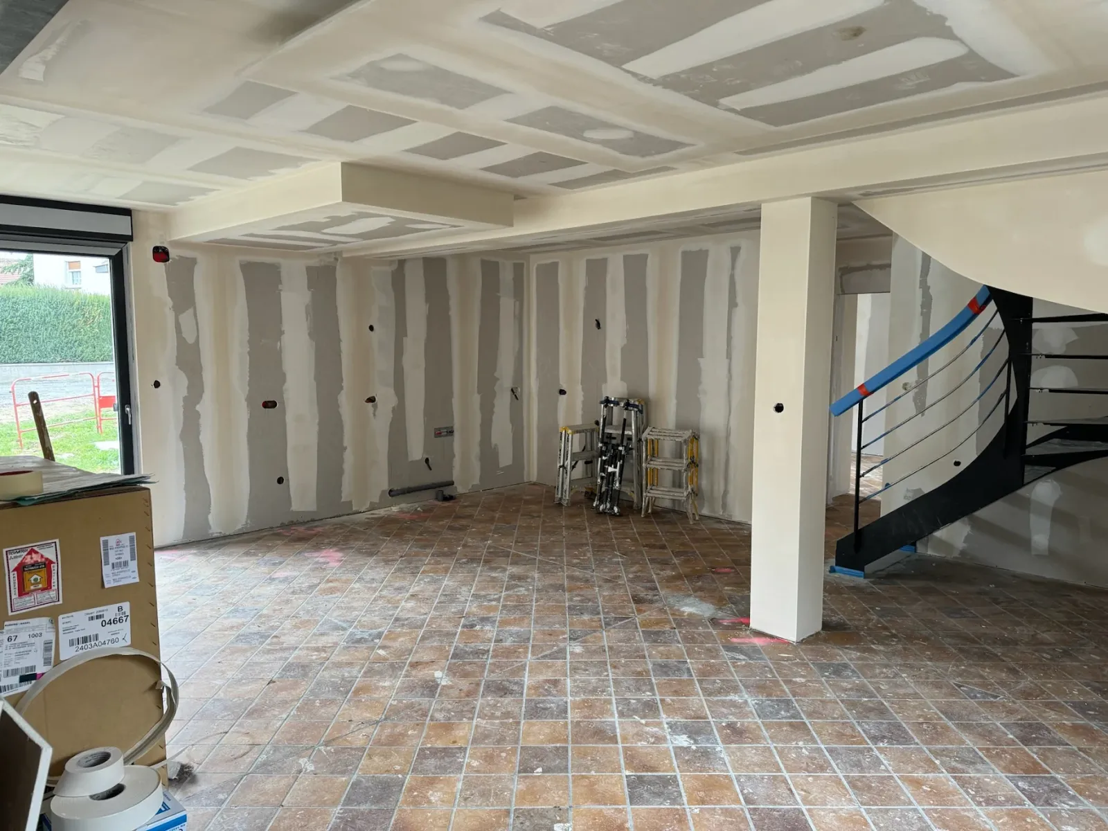 artisan plâtrier en rénovation