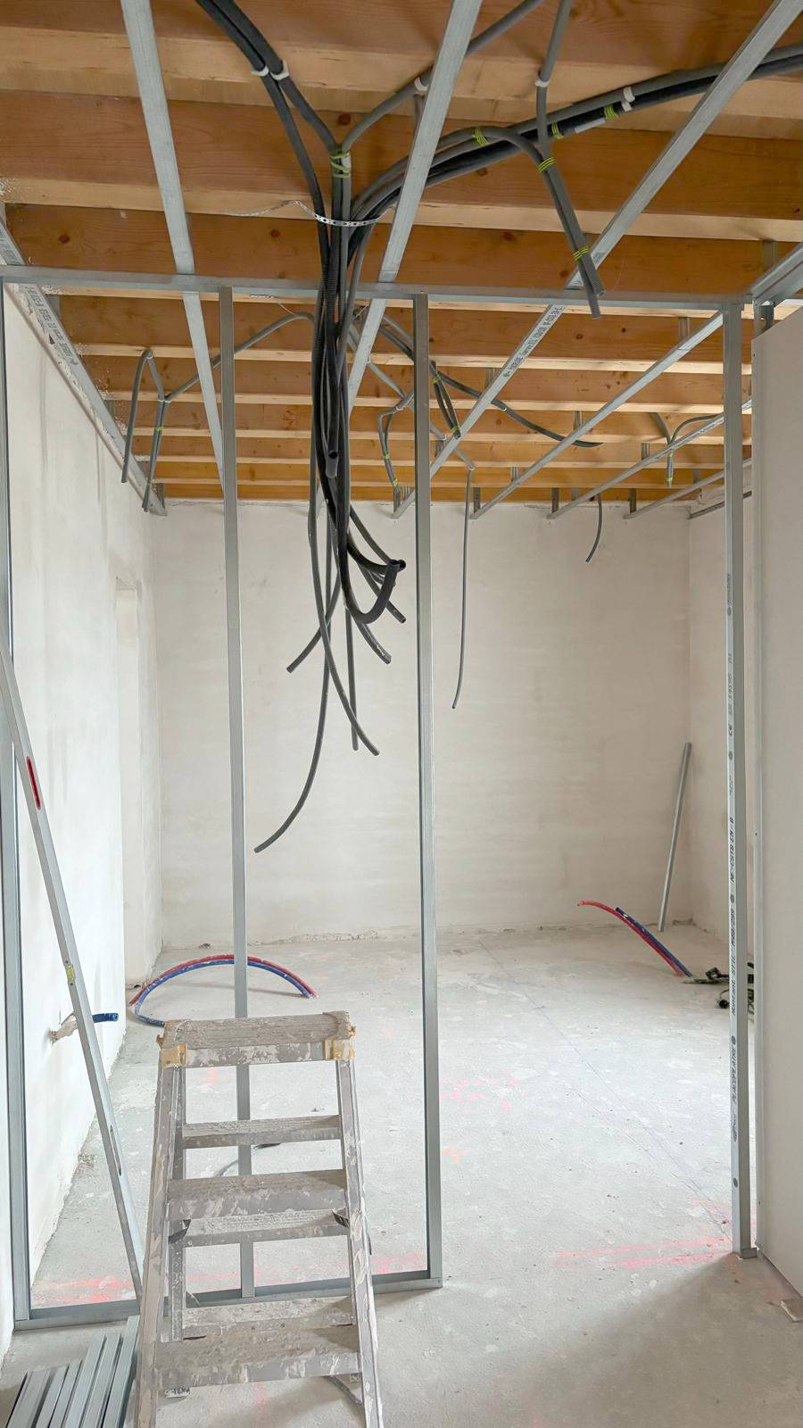 Faux Plafond en Construction Neuve à Brumath au Nord de Strasbourg