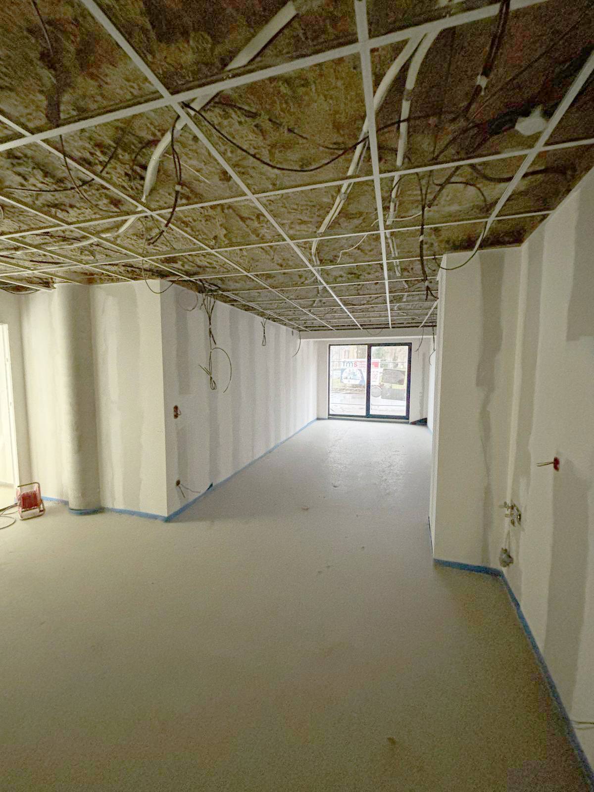 Plâtrerie cabinet kiné 