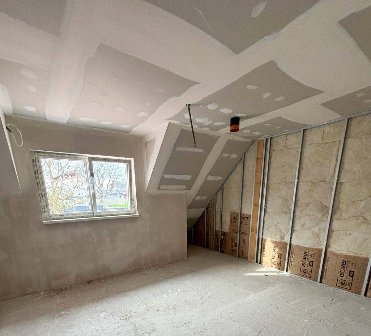 Isolation biosourcée pour la construction d'une maison près de Brumath au Nord de Strasbourg