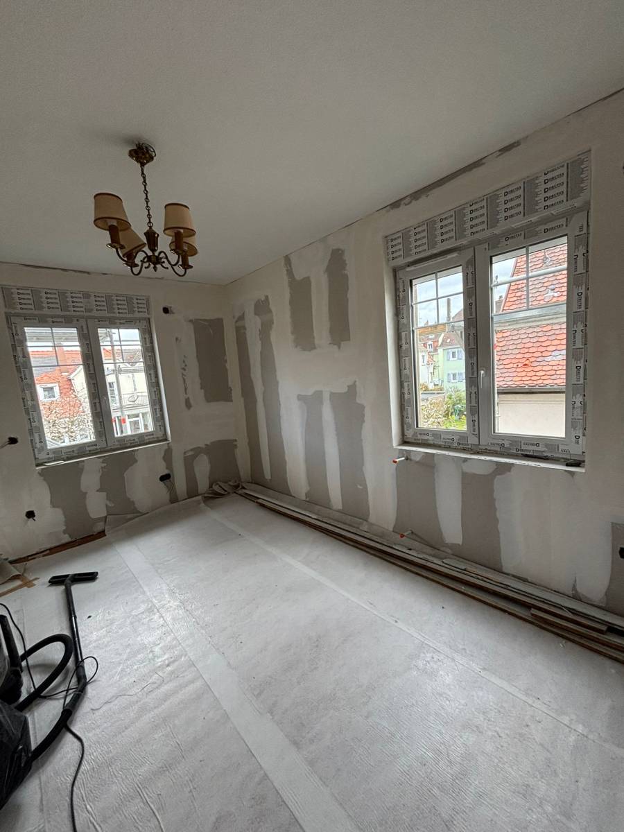Rénovation d'une maison ancienne 