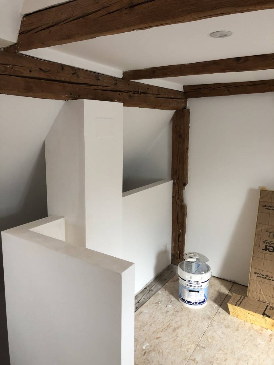 Création de pièces et pose de cloisons placo près de Strasbourg