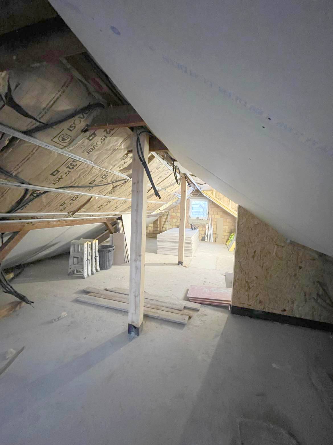 Isolation thermique et acoustique des combles à Mutzig