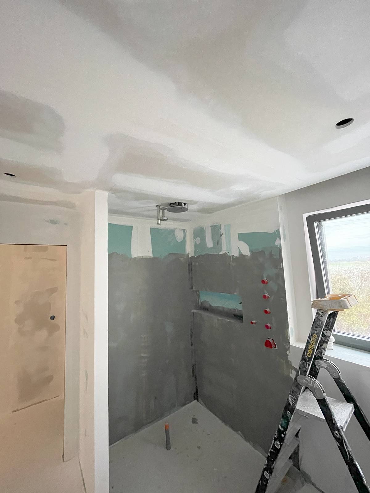 Plafonds décoratifs dans une maison à Mittelhausbergen près de Strasbourg