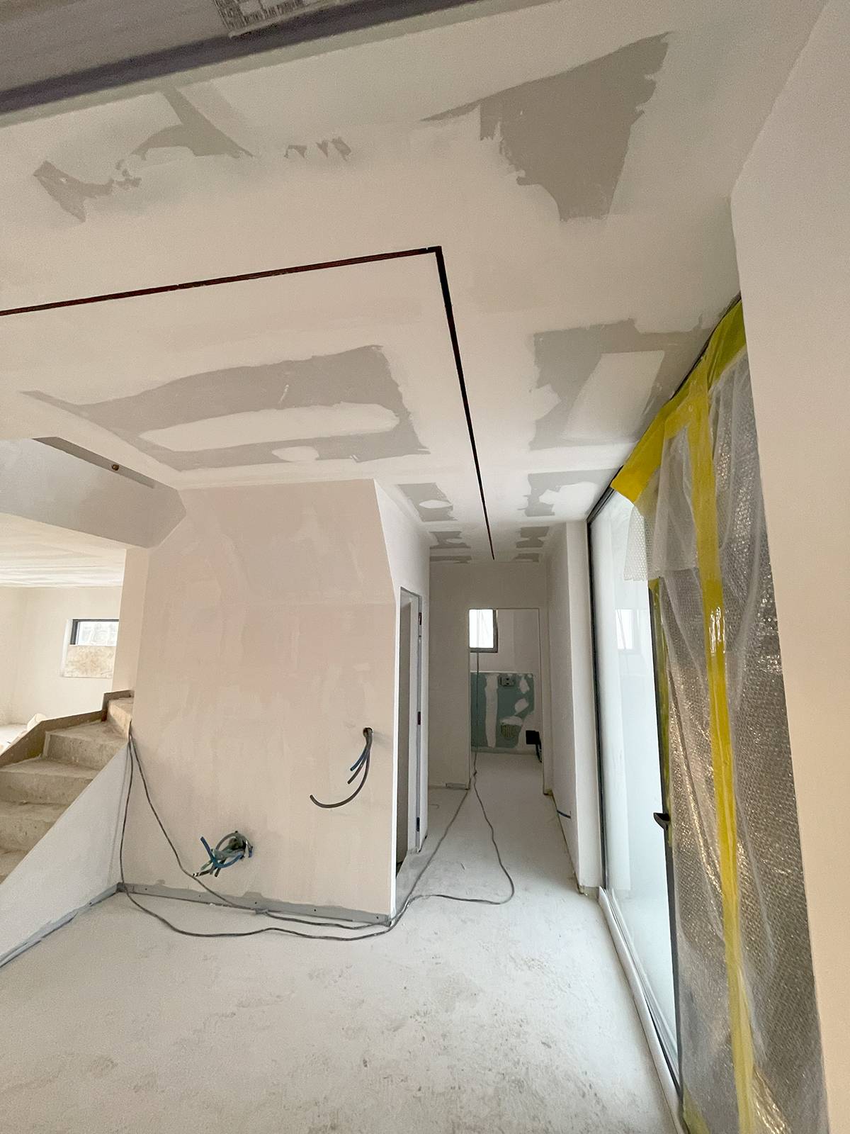 Plafonds décoratifs dans une maison à Mittelhausbergen près de Strasbourg