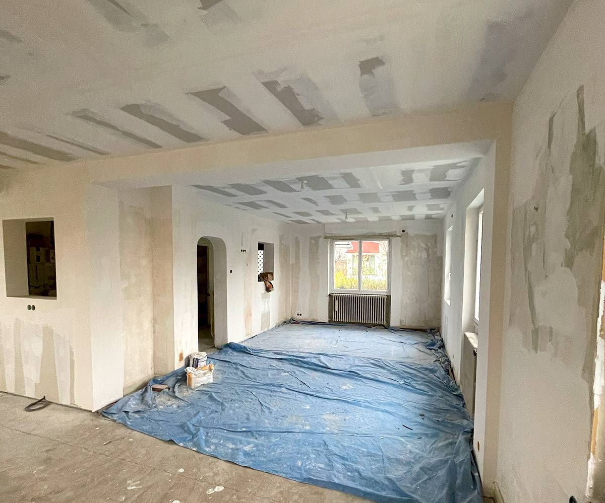 Plâtrerie et création d'arche et passe-plat près de Truchtersheim