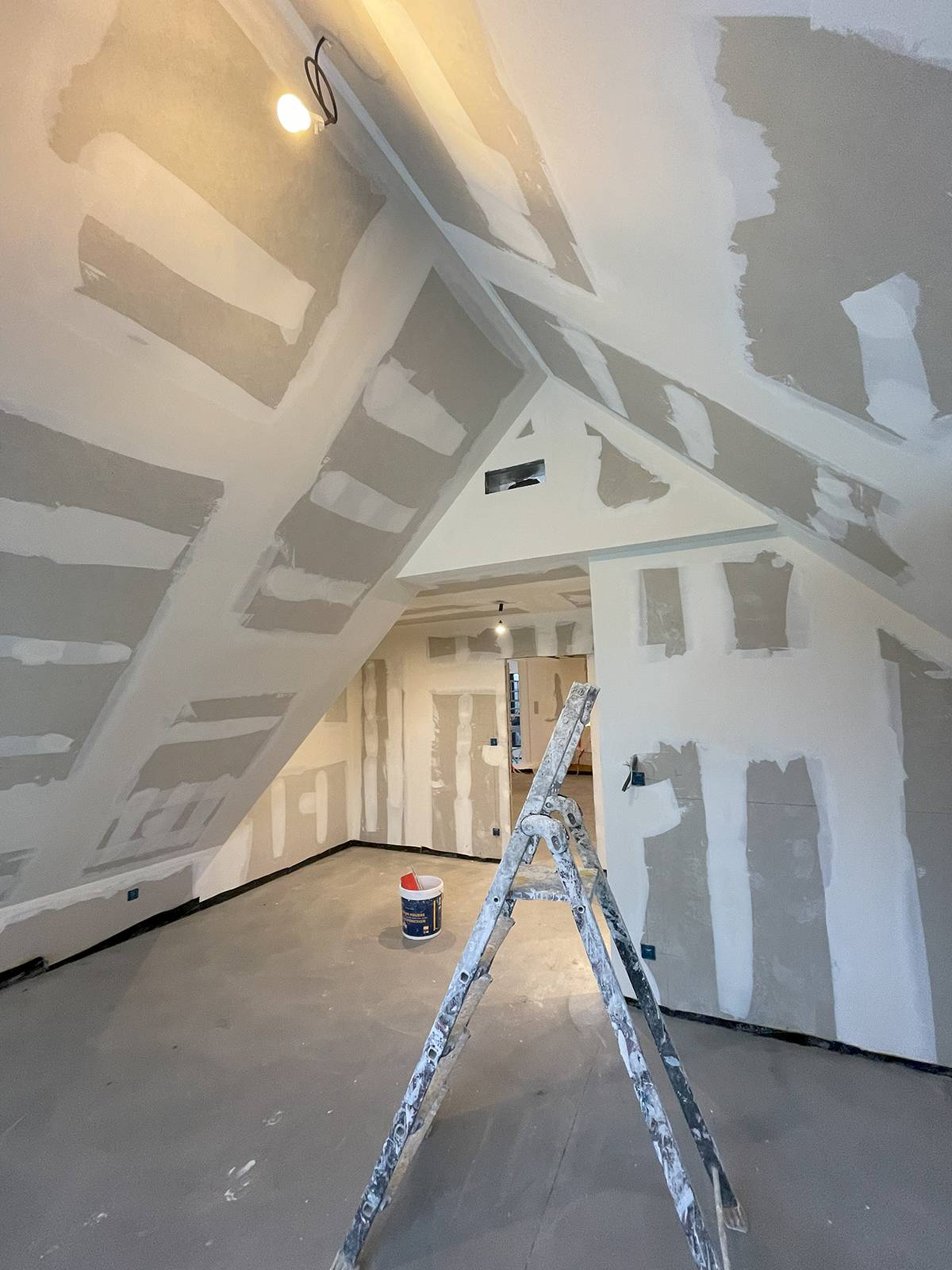 Isolation de la toiture d'une maison à La Wantzenau près de Strasbourg