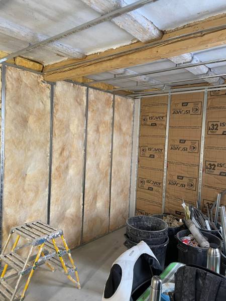 Travaux d’isolation des murs et de plâtrerie dans la périphérie de Strasbourg